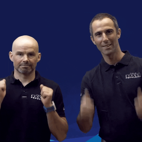 Team Thumbs Up GIF by Voile Banque Populaire