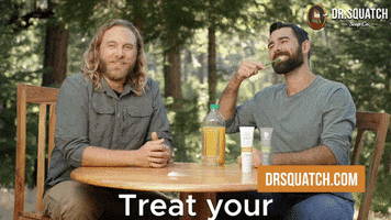 Toothpaste Smile GIF by DrSquatchSoapCo