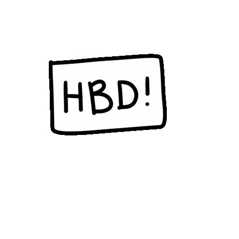 Hbd Sticker by owenandnikka