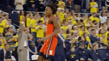 Excited Pumped Up GIF by Fighting Illini Athletics