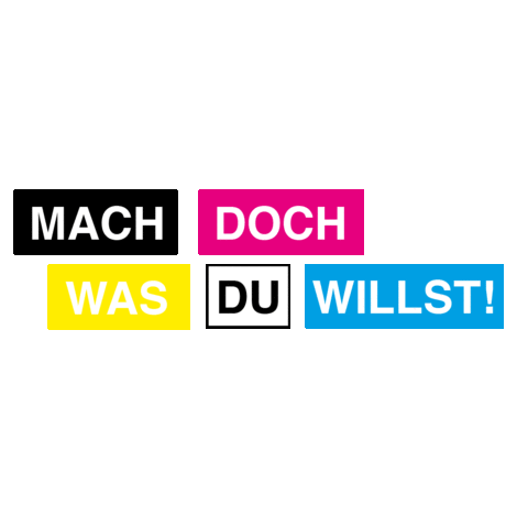 Mdwdw Onkomm Sticker by machdochwasduwillst
