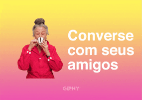Converse Com Seus Amigos GIF by GIPHY Cares