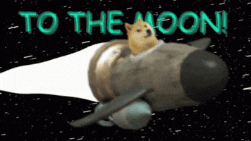 To The Moon Crypto GIF by MemeMaker