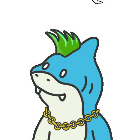 The Chummy Fin Club Sticker