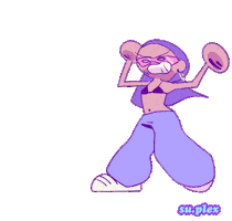 Los Angeles Dancing Sticker by Su.plex