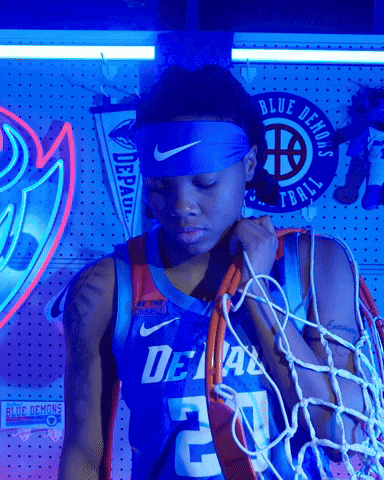 Womens Basketball GIF by DePaul Athletics