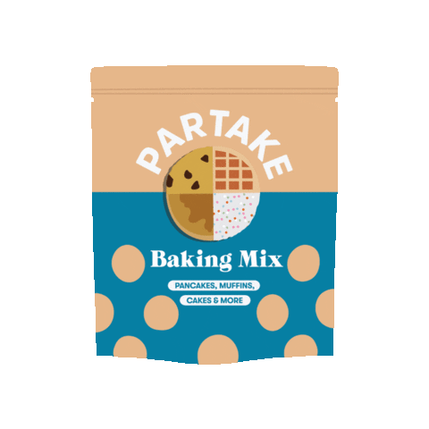 Baking Mix Sticker by Partake Foods