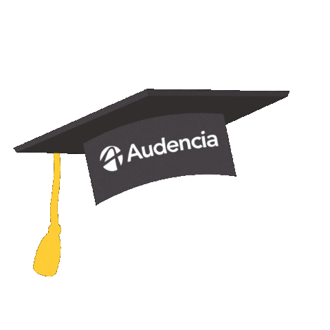 Hat Graduation Sticker by AUDENCIA