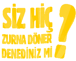 Zurna Döner Sticker