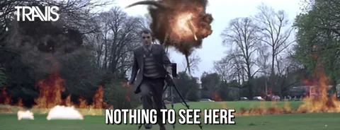 Fran Healy Reaction GIF by Travis