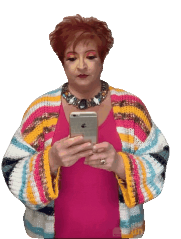 Blown Away Sticker by Glenyce Hughes