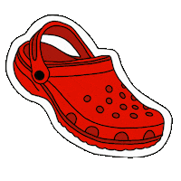 Crocs Shopeeo Sticker by Eagle Eye Outfitters for iOS & Android | GIPHY