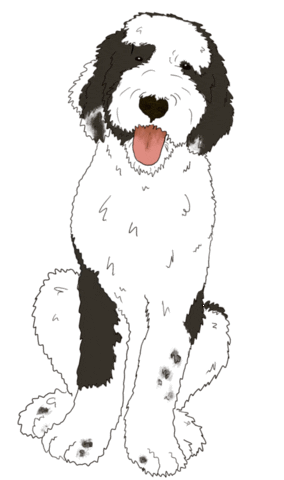 Dog Doodle Sticker by That Dood Squad