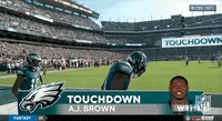 Touch Down Philadelphia Eagles GIF - Touch Down Philadelphia Eagles Glitter  - Discover & Share GIFs