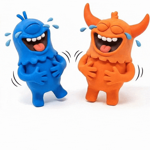 Laughing Out Loud Lol GIF by Momo & Tulus