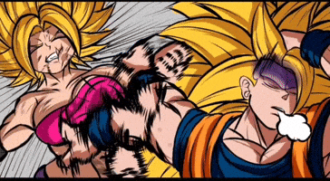 Goku Vs Kefla GIF