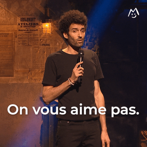 Dont Like Stand Up GIF by Montreux Comedy