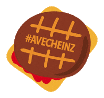 Burger Grillage Sticker by Kraft HEINZ Deutschland