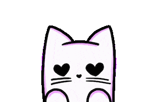 Happy Ghost Cat Sticker