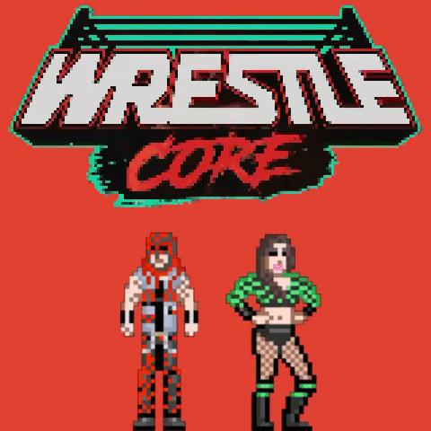 Pixel Wrestling GIF by WrestleCore