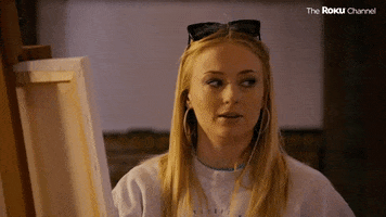 Sophie Turner GIF by The Roku Channel
