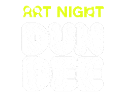 Art Festival Dundee Sticker by Art Night