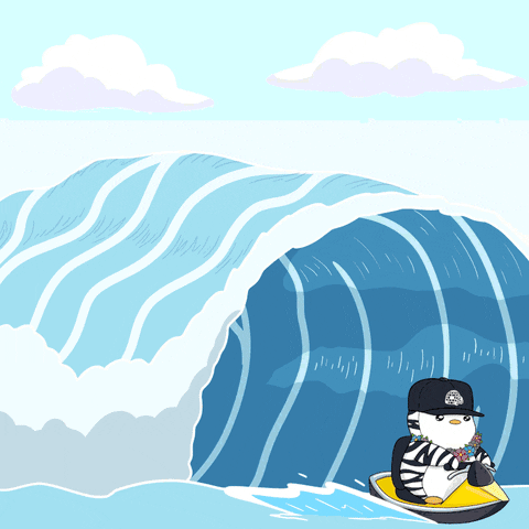 Fun Summer GIF by Pudgy Penguins