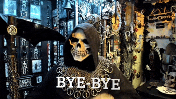 Goodbye GIF by Grim D. Reaper #grmdrpr
