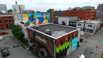mural downtown sudbury GIF by Laurentian University