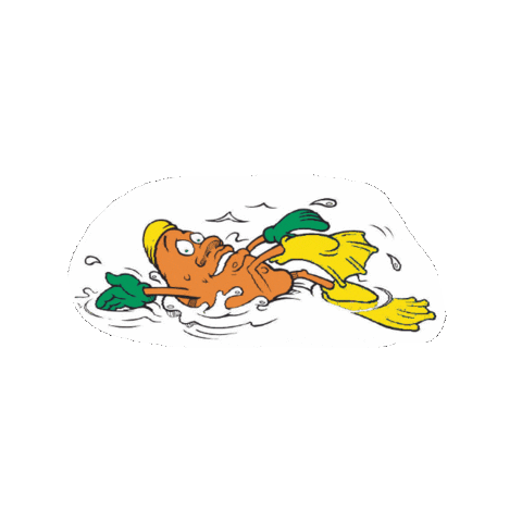 North Carolina Swimming Sticker by NC SweetPotatoes