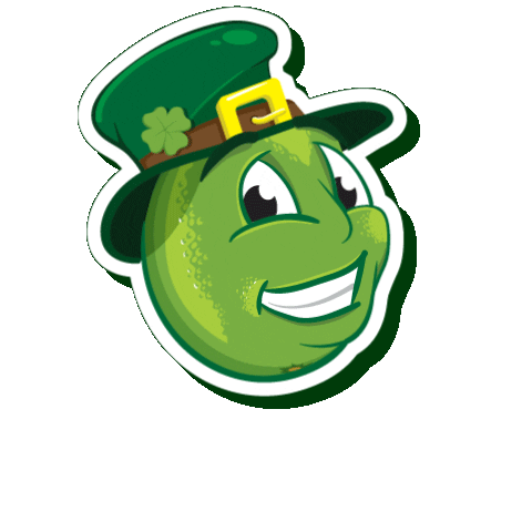 St Patricks Day Wink Sticker by Kona Ice