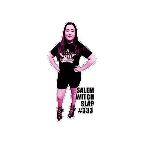 Girl Woman Sticker by South Side Roller Derby