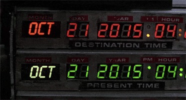 back to the future october 21 2015 GIF