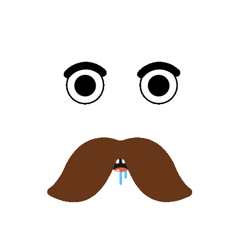 Beard Barba Sticker by TresDoce