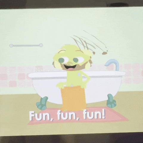 Dry Off Tub Time GIF by Hopkins Wrestling