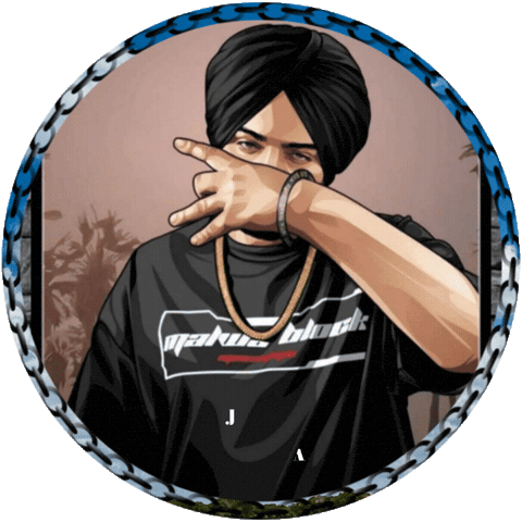 Sidhu Moosewala Sticker
