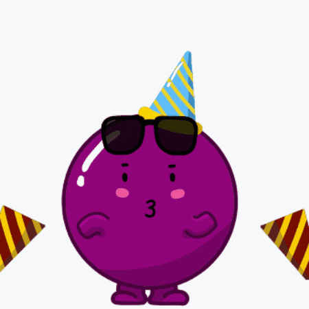 New Year Confetti GIF by Pocca Dot Media