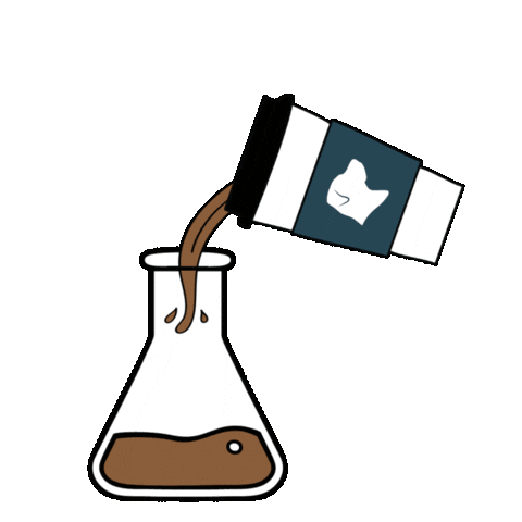 Sticker by Lucky Lab Coffee Co