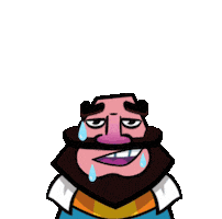 Clash Royale King Sticker