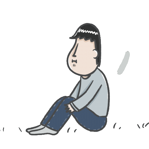 Sad Cry Sticker