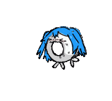 Sad Face Sticker