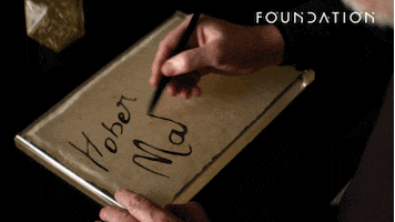 Writing Table GIF by Apple TV