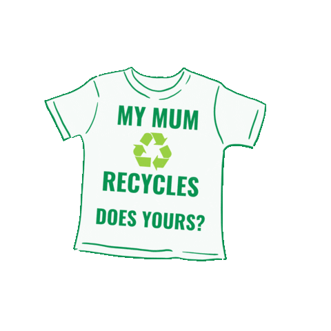 My Mom Love Sticker by Retold Recycling