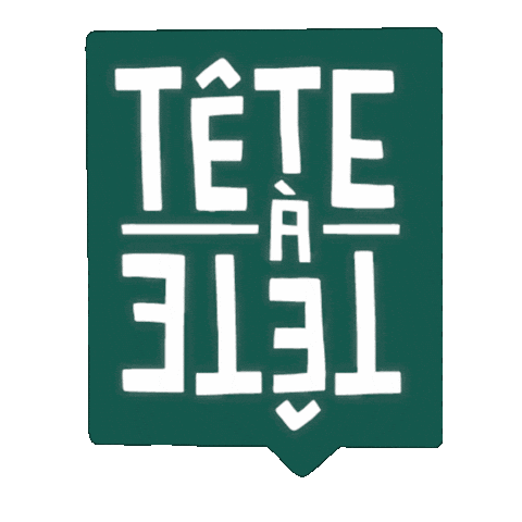 Sprechblase Sticker by tete-a-tete Rastatt