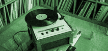 record player vintage GIF by Jerology