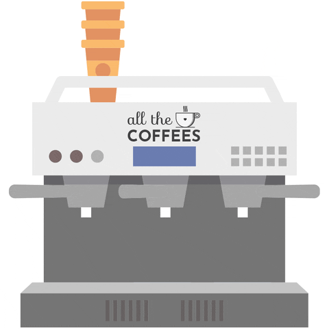 Coffee Espresso GIF by All The Coffees