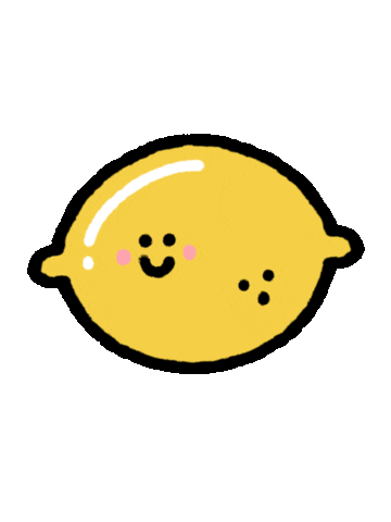 Fruit Lemon Sticker