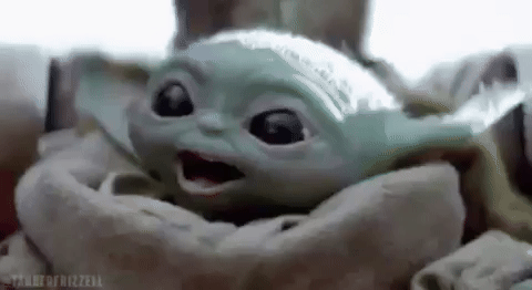 Baby Yoda Birthday Gifs Get The Best Gif On Giphy