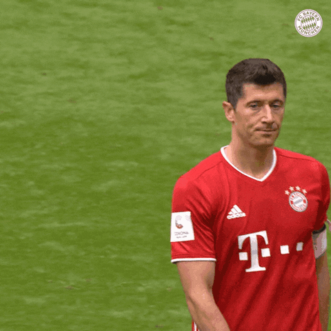 Robert Lewandowski Football GIF by FC Bayern Munich