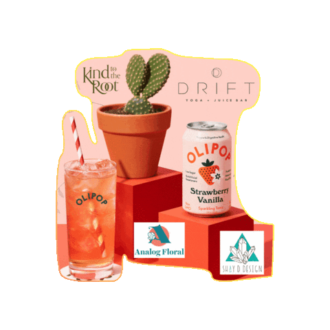 DRIFT Yoga Juice Bar Sticker